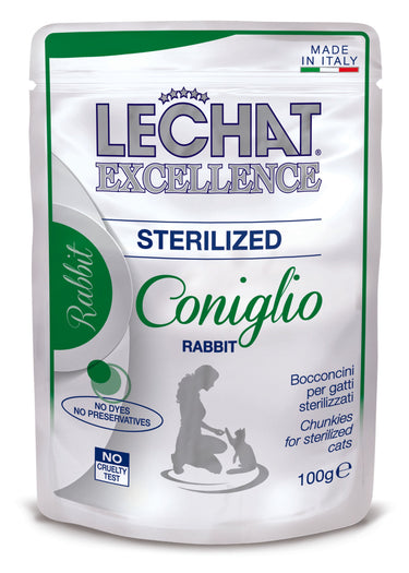 Excellence - Cat Wet Pouches Sterilized with Rabbit -100g